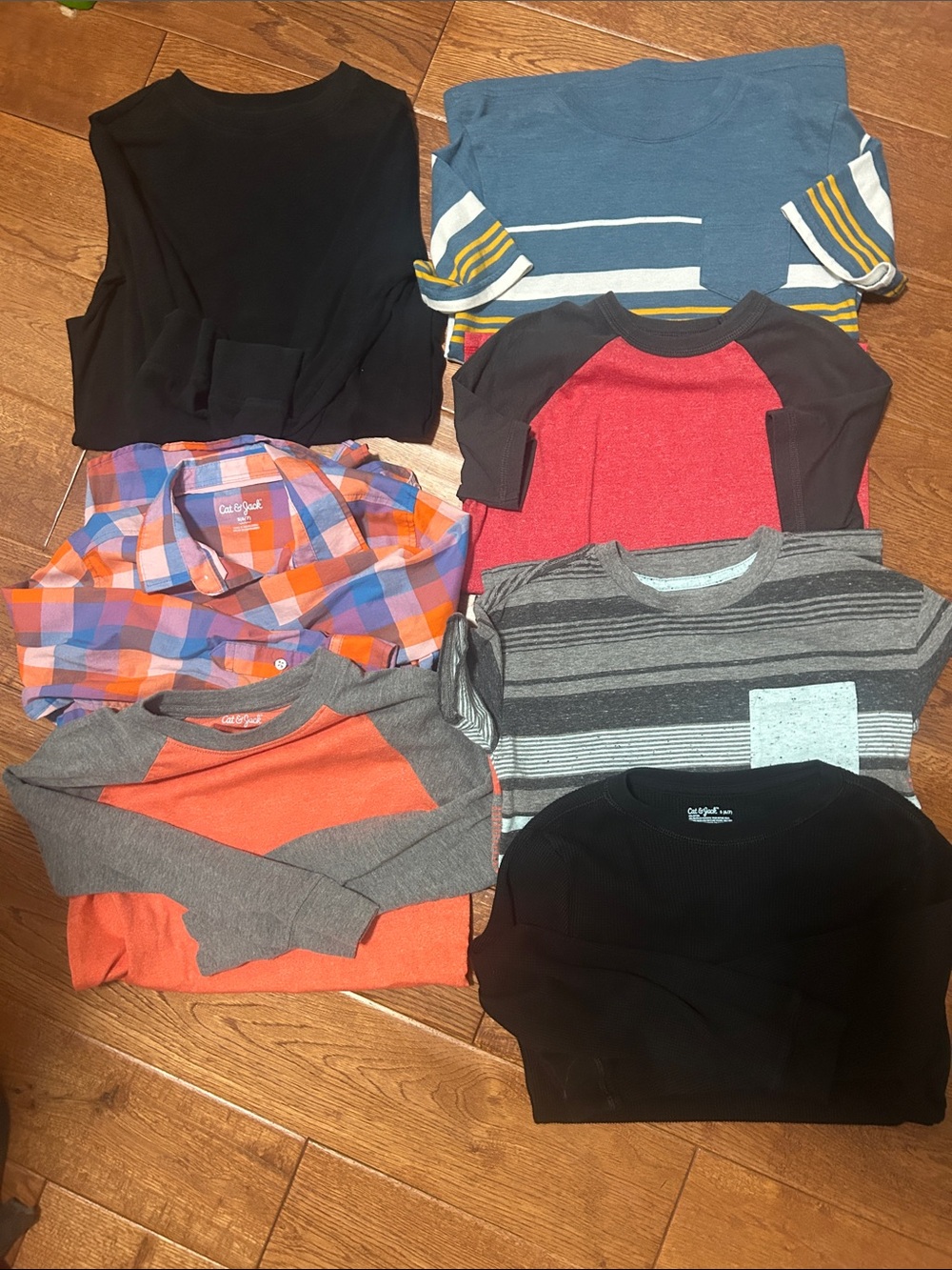 7 boys shirts from Cat & Jack